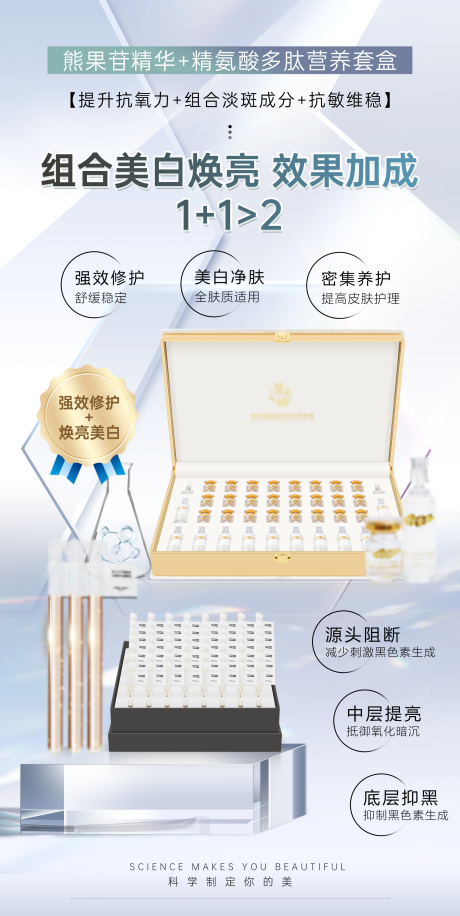 护肤品海报