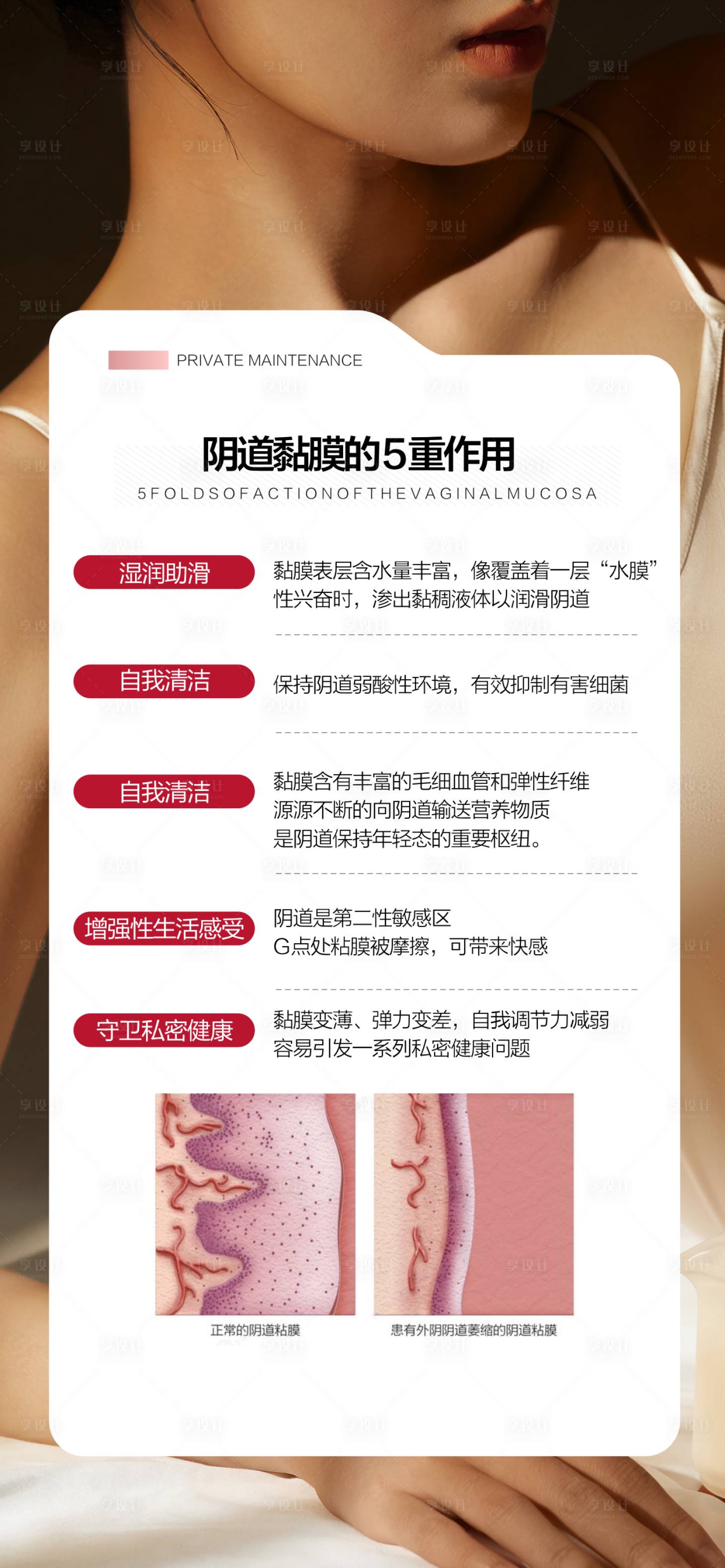 源文件下载【享设计】搜索编号：90530028885143859【阴道黏膜医美海报】