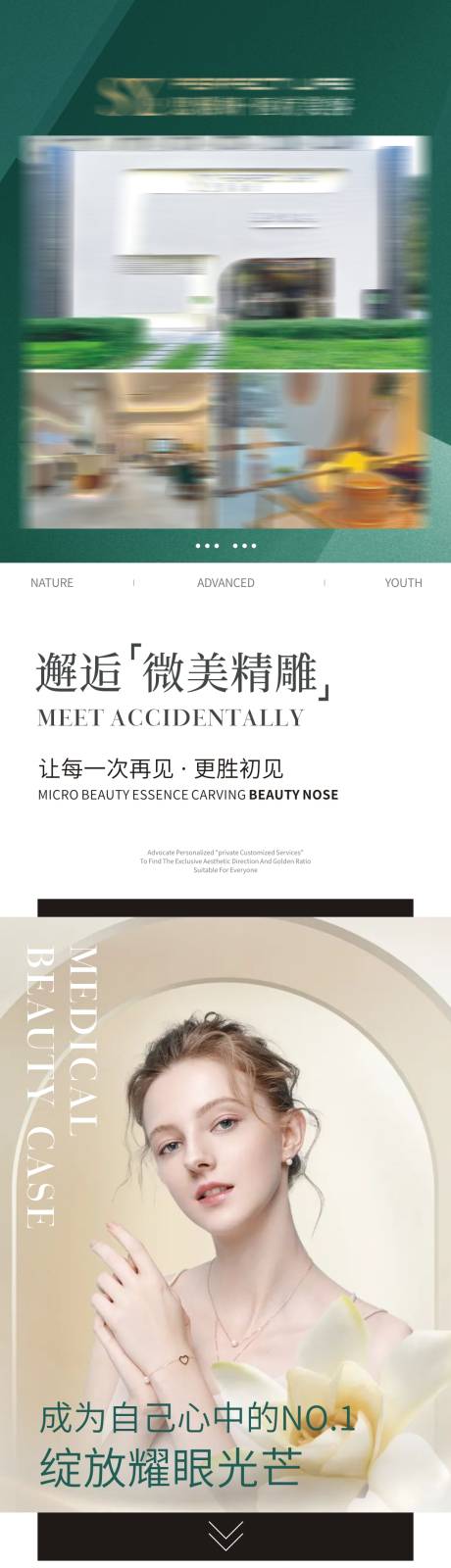 医美详情轮廓固定面部精雕整形