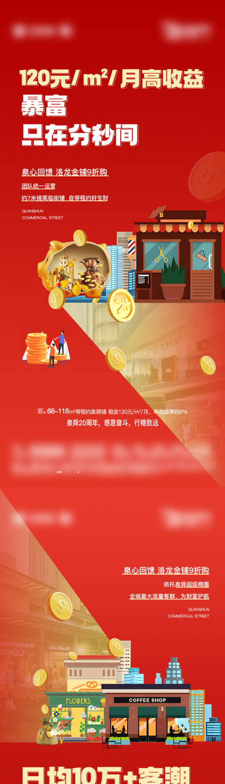 源文件下载【商铺价值点海报】编号：99690029044907048