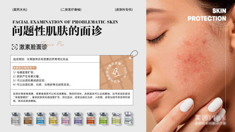 问题性肌肤的面诊