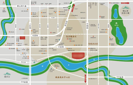 源文件下載【泌陽縣區位圖】編號：81480028957435269