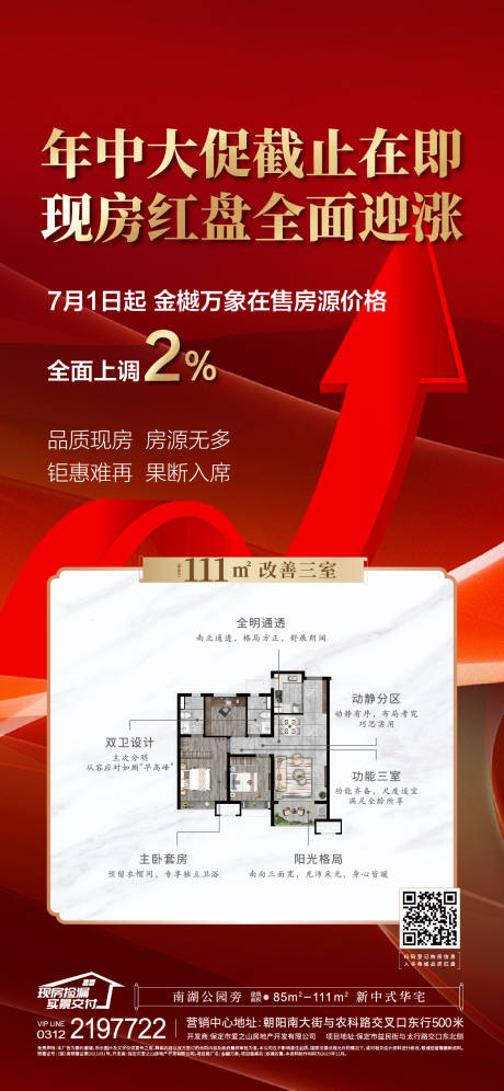 源文件下载【价格上调户型海报】编号：14620029059085184