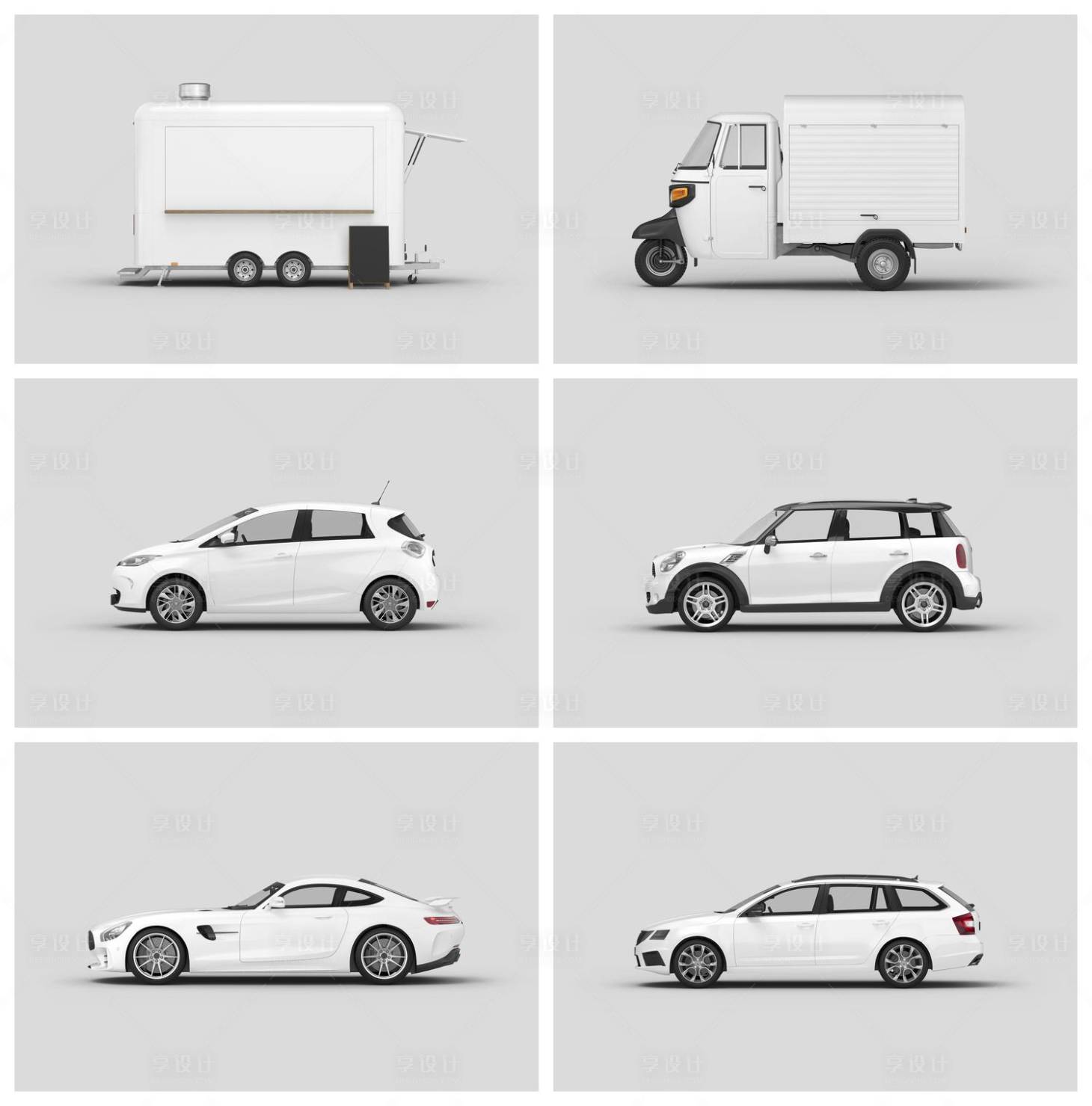 源文件下载【享设计】搜索编号：47280029066983093【汽车公交车样机】