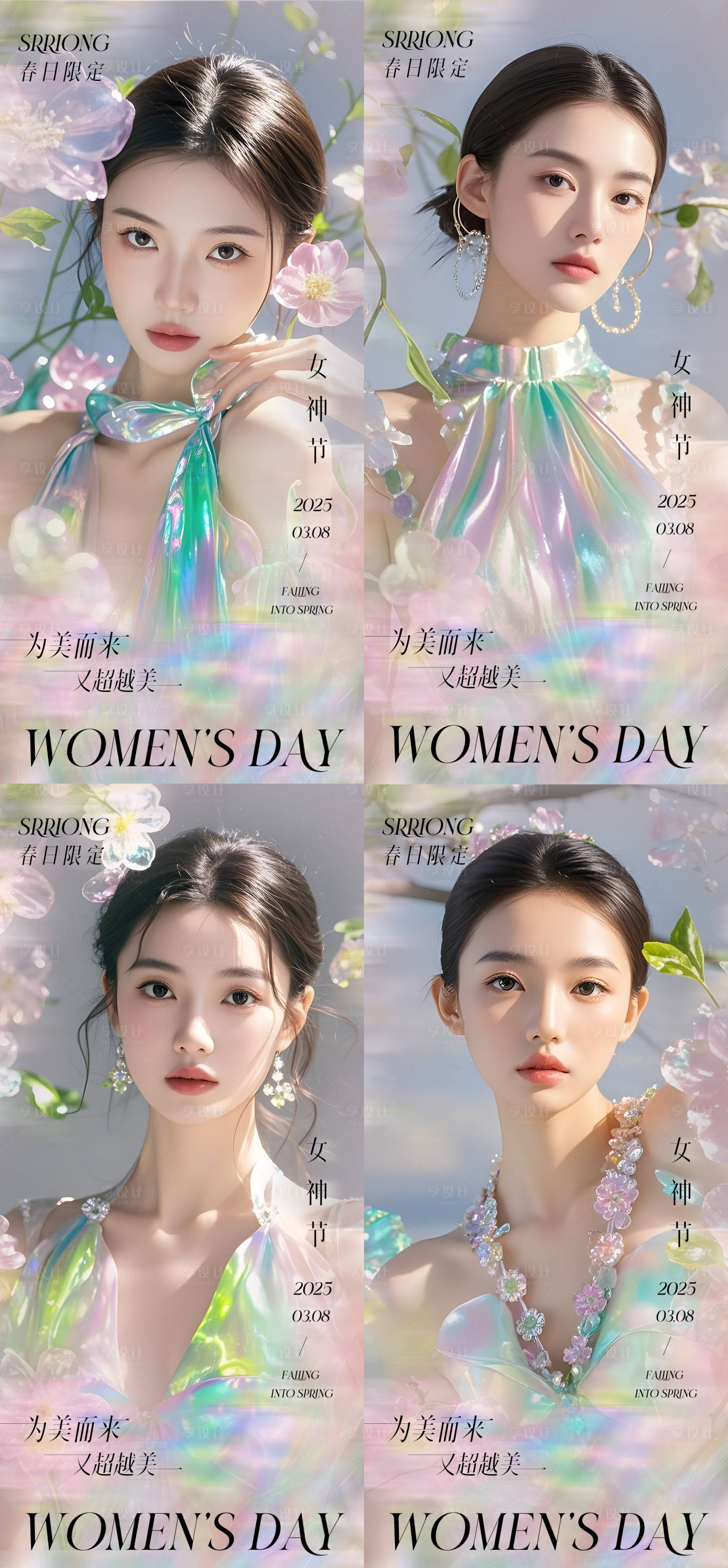 源文件下載【享設計】搜索編號：68510029121942502【婦女節海報】