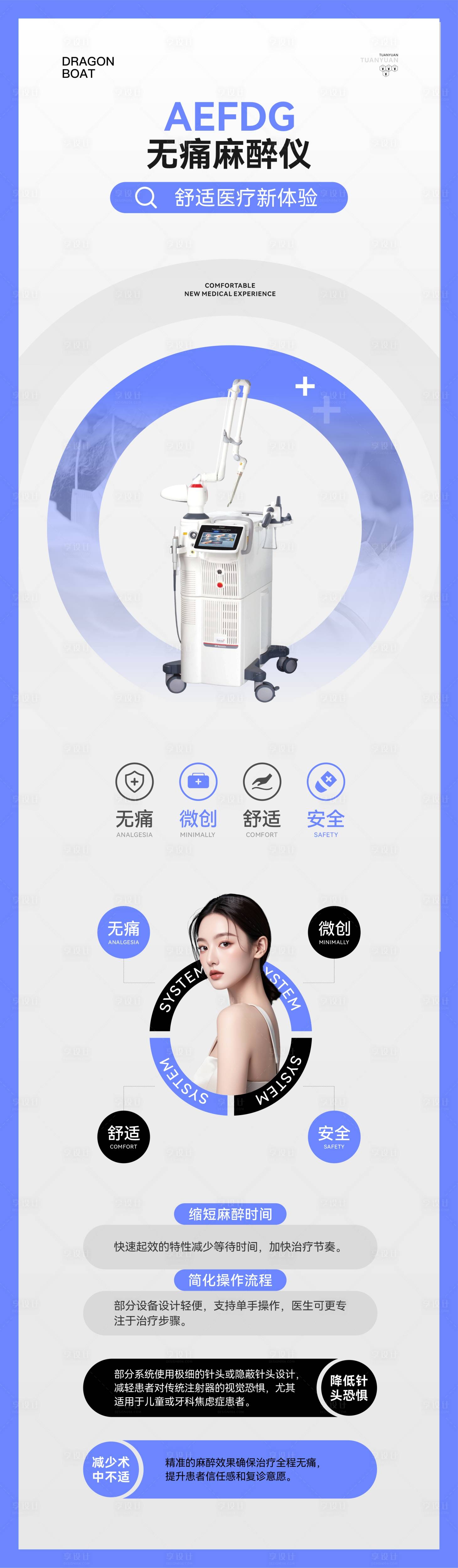 源文件下载【享设计】搜索编号：76710029511196015【医美仪器海报 】