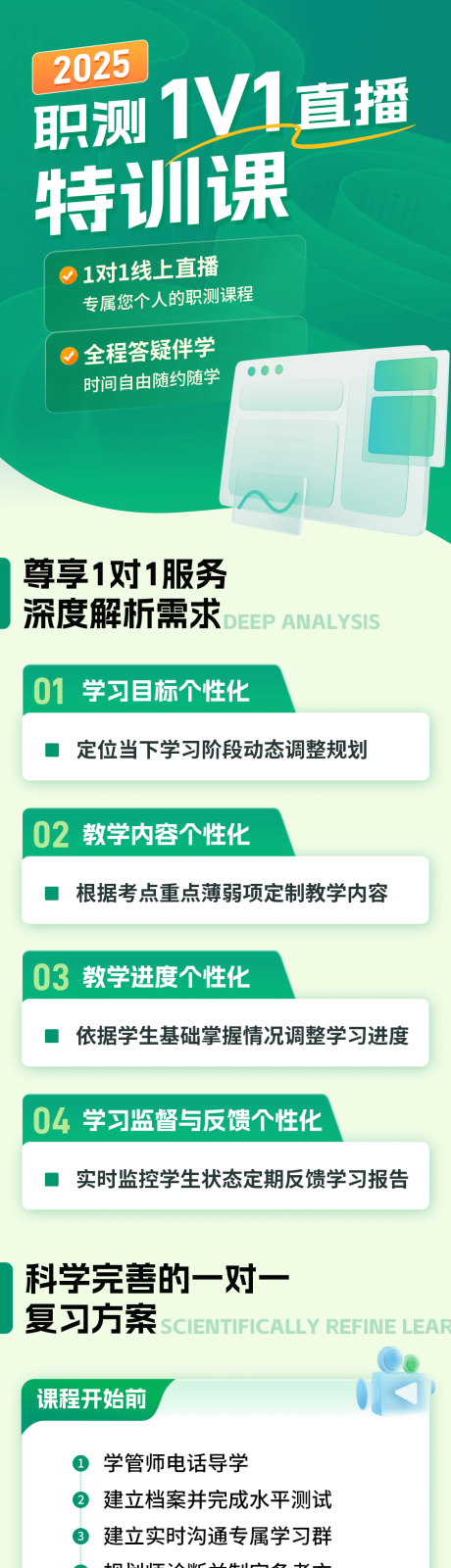 直播特训课程长图