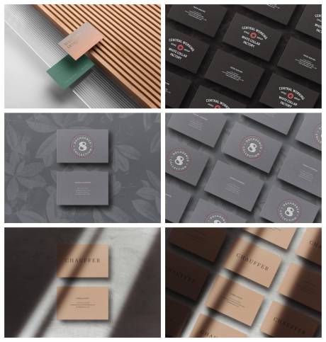 源文件下載【卡片名片折頁宣傳冊樣機】編號：58920029281917608
