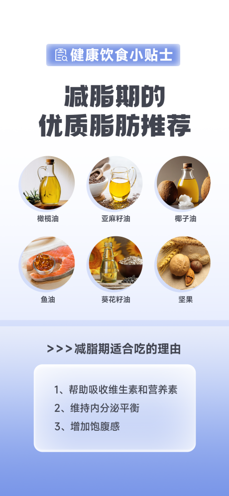 源文件下载【健康饮食知识科普优质脂肪】编号：63080029767253908