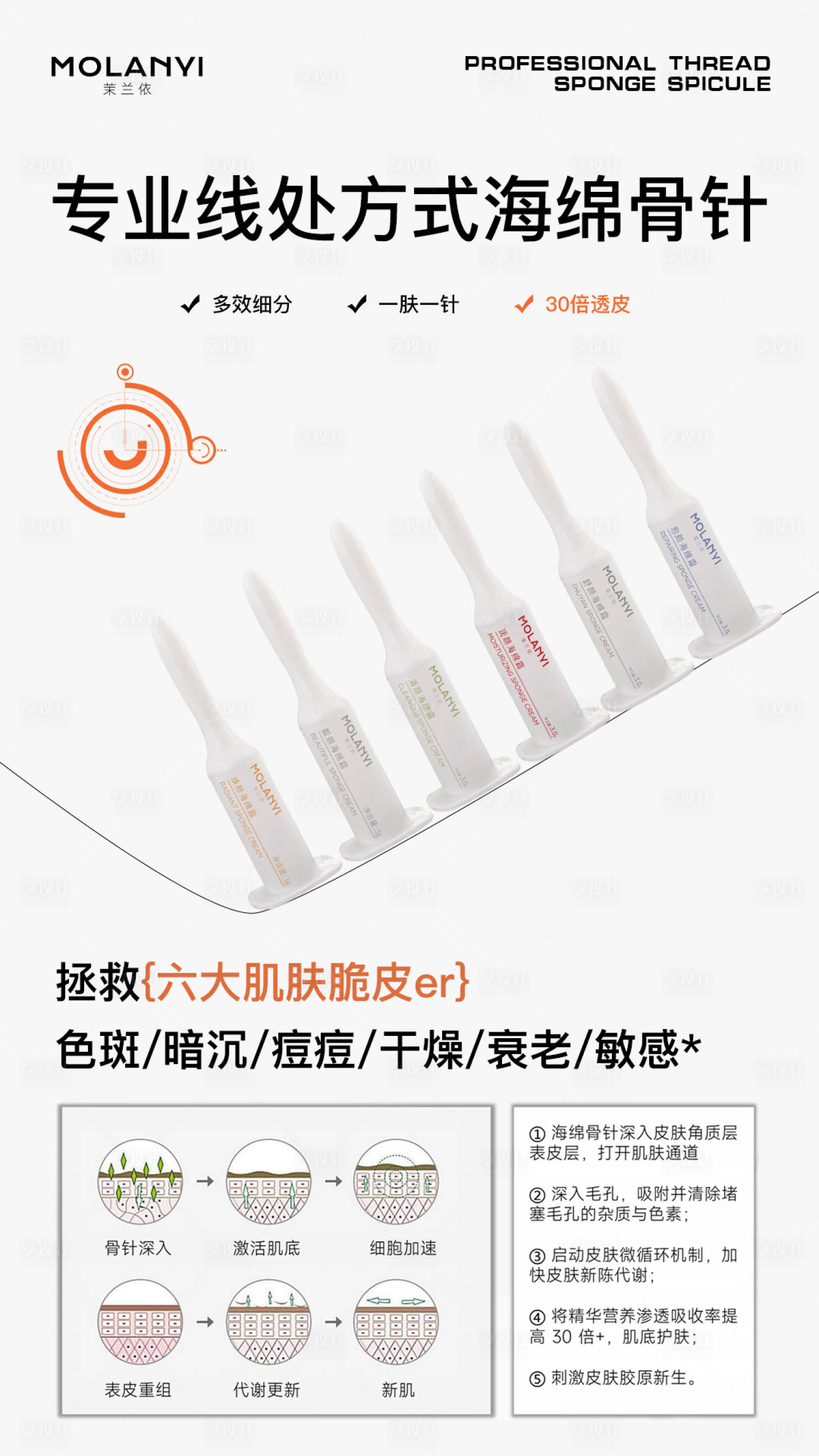 源文件下载【享设计】搜索编号：93900029105223837【医美水光产品海报口服饮品高级感海报】