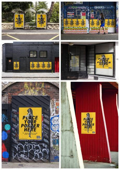 源文件下载【店招导视牌海报立牌样机】编号：17950029110425580