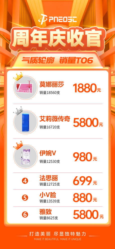 源文件下载【享设计】搜索编号：22840029653123301【周年庆收官排名宣传海报】