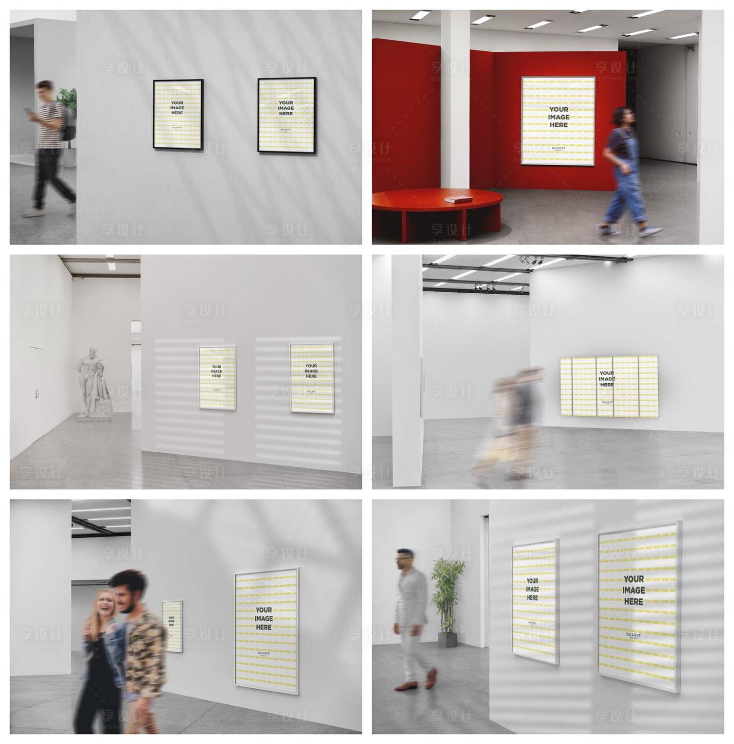 源文件下載【享設計】搜索編號：70380029686532127【店招導視牌海報樣機】