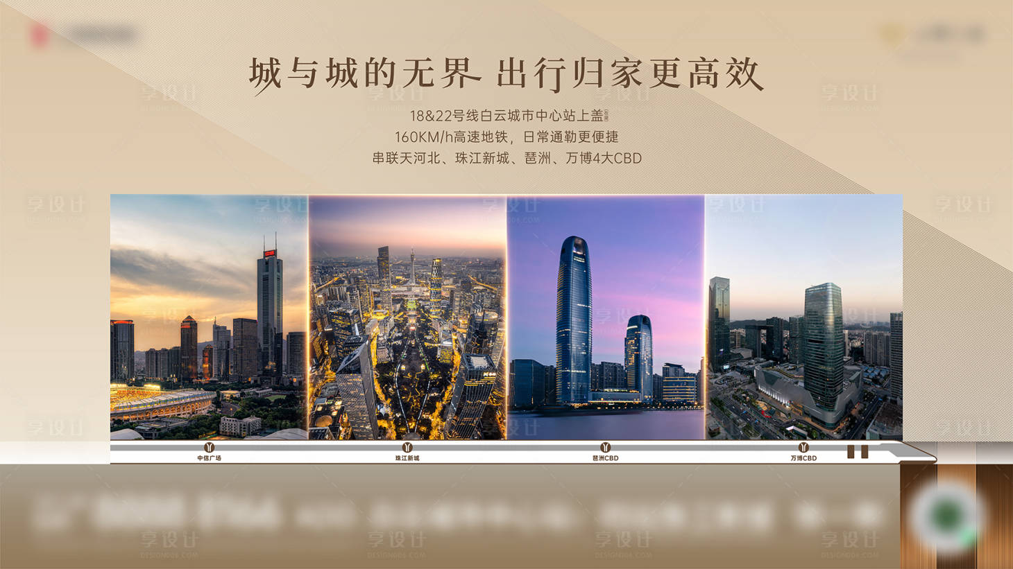 源文件下載【享設計】搜索編號：66690029707036636【地產交通價值點背景板】