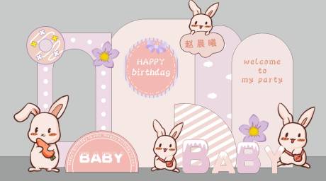 生日背景墙 