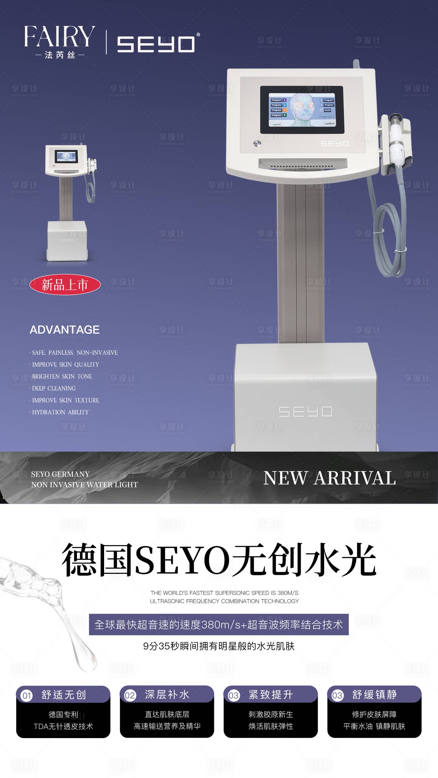 源文件下載【享設計】搜索編號：89780029224641663【美業儀器海報】