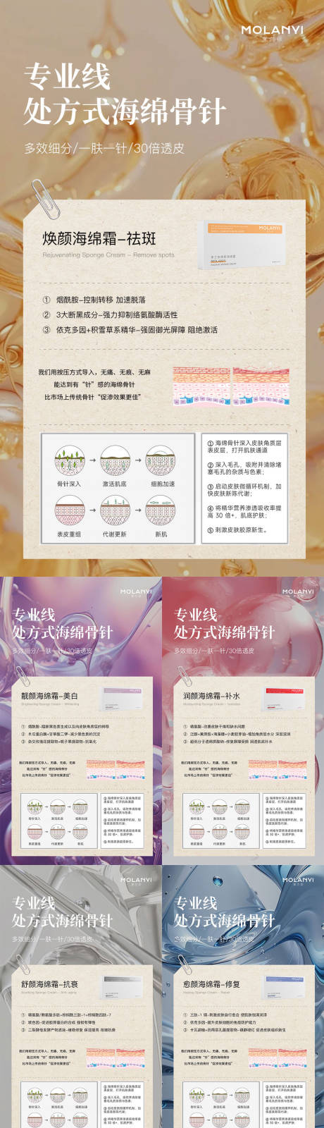 源文件下載【享設計】搜索編號：26240029104649196【醫美水光產品海報口服飲品高級感海報】
