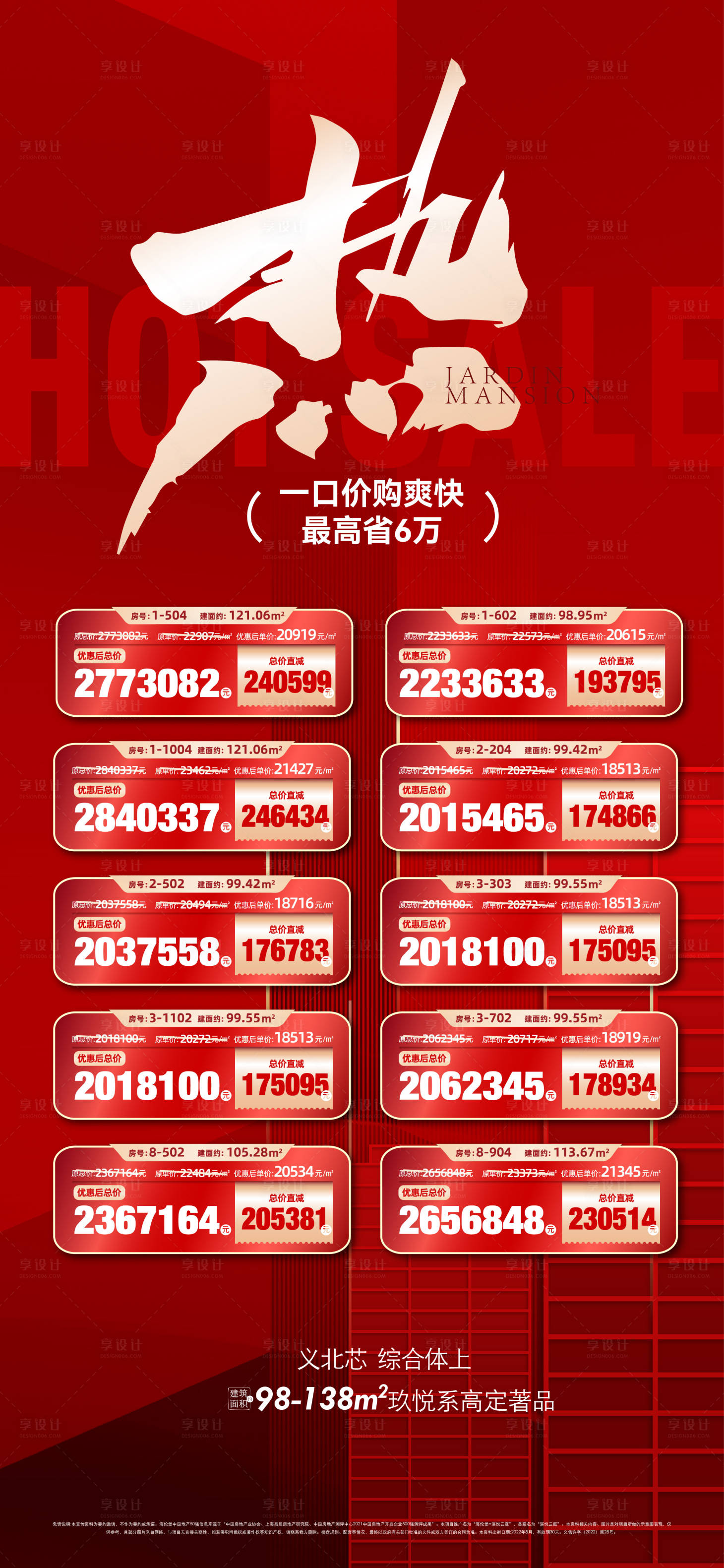 源文件下载【特价房源热销海报】编号：61370029181021251
