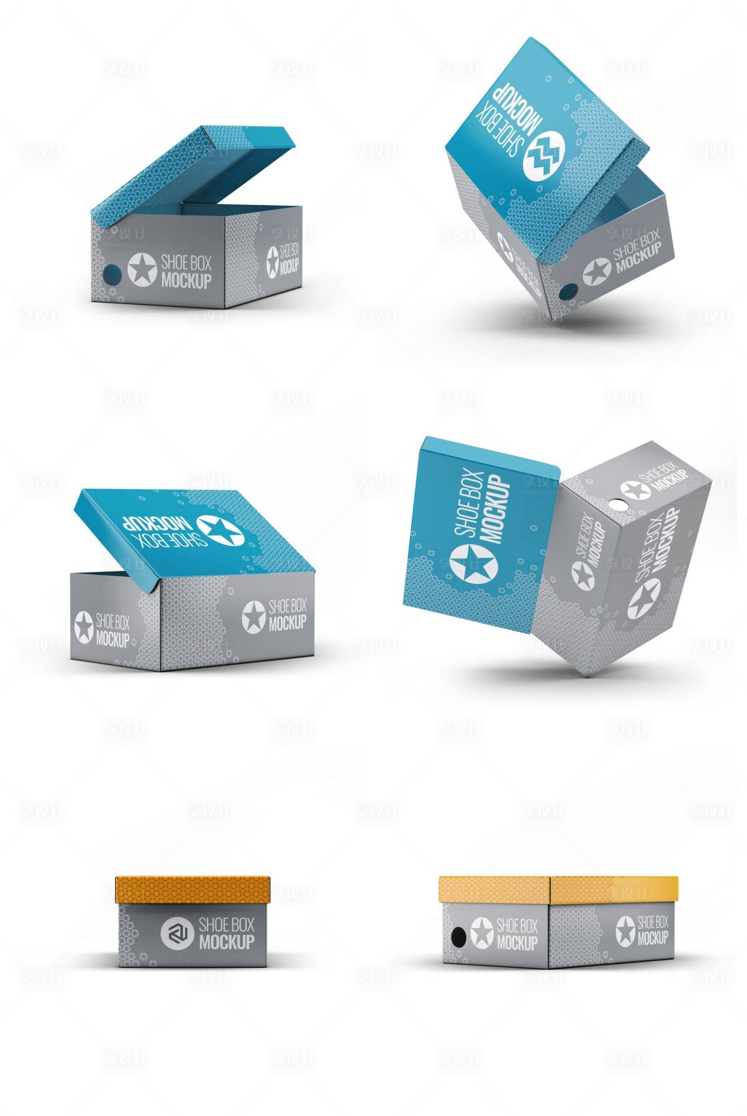 源文件下载【享设计】搜索编号：81870029393579406【包装瓶装手提袋纸袋纸盒样机】