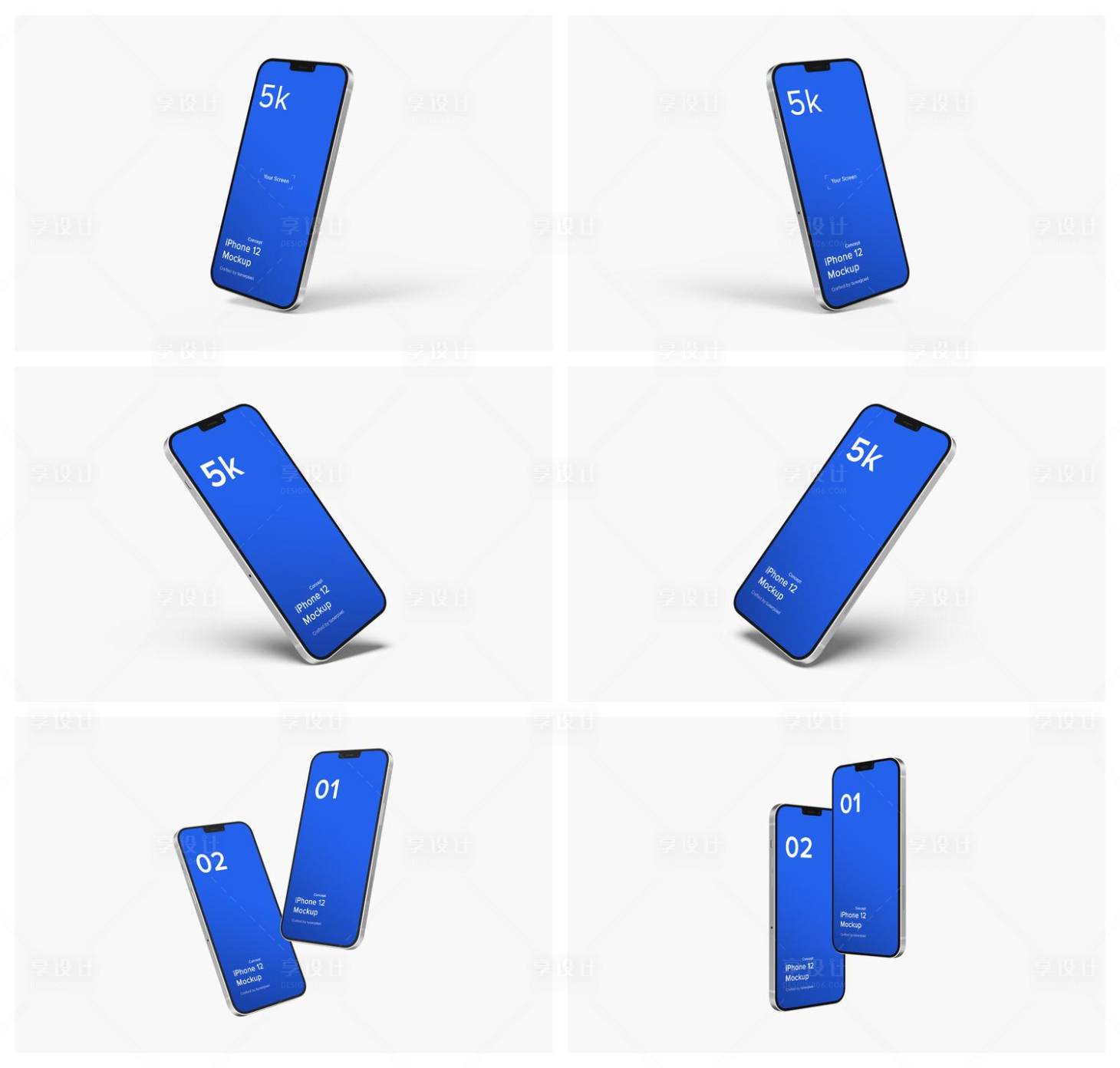 源文件下载【享设计】搜索编号：36180029235239951【UI手机手机壳界面样机】