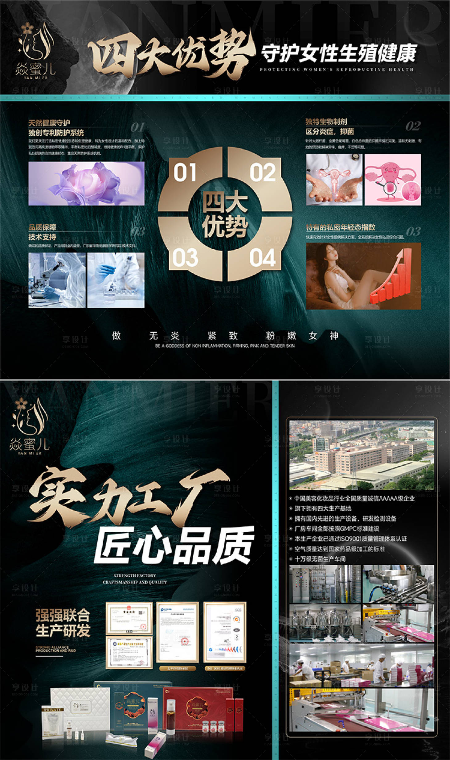 源文件下載【享設計】搜索編號：42930029364555009【女性私護展板】