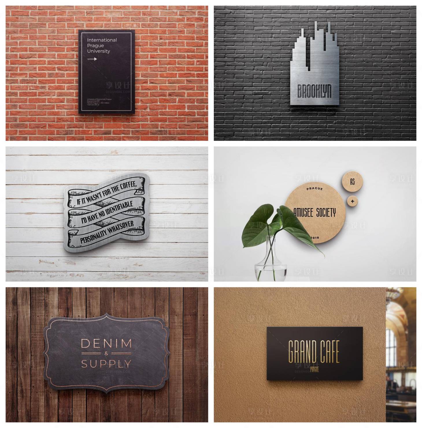 源文件下载【享设计】搜索编号：51510029104158870【店招导视牌海报样机】