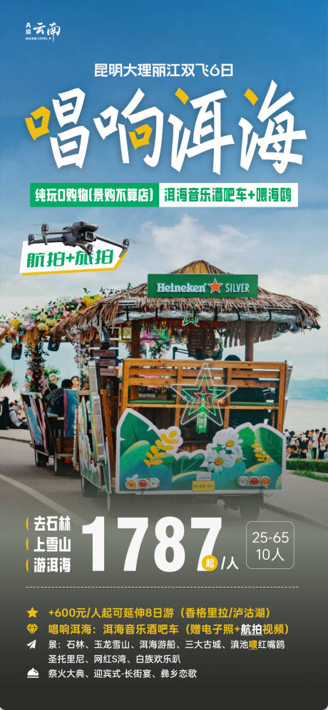 源文件下载【唱响洱海旅游海报】编号：16810029422346699
