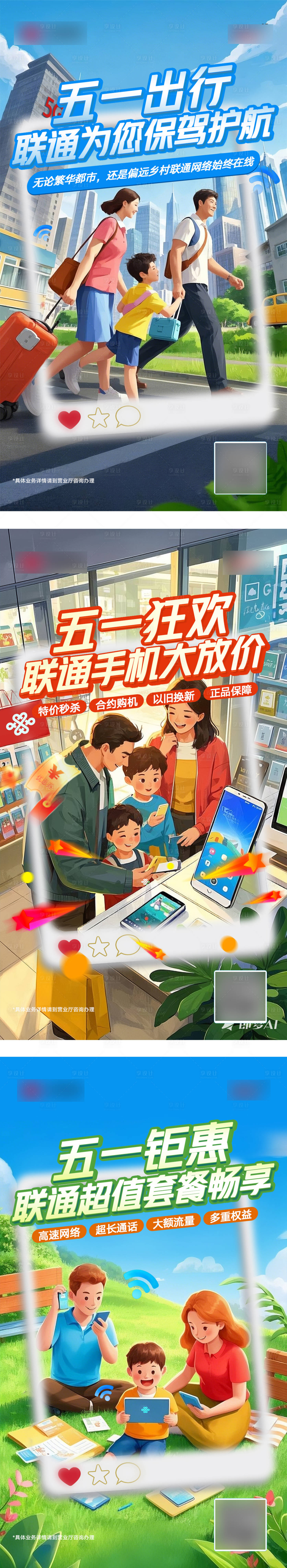 源文件下载【五一通信海报】编号：37280029129638598