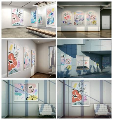 源文件下載【店招導視牌海報樣機】編號：98780029672461328