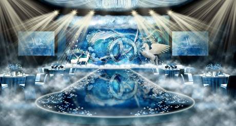 源文件下载【婚礼星空系列场景布置】编号：60890029415133044