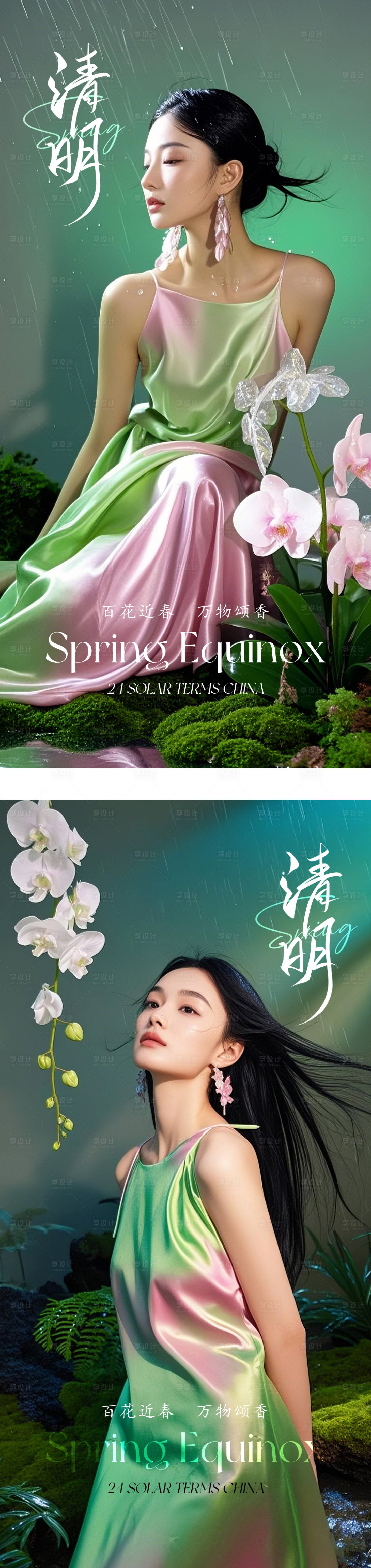 源文件下載【享設計】搜索編號：89490029437948288【清明海報】
