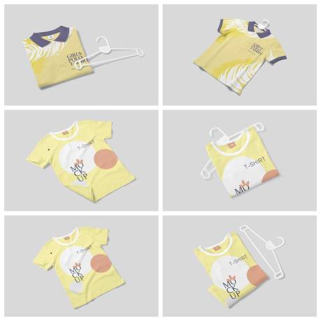 源文件下载【童装服饰短袖简约样机】编号：56440029178918806