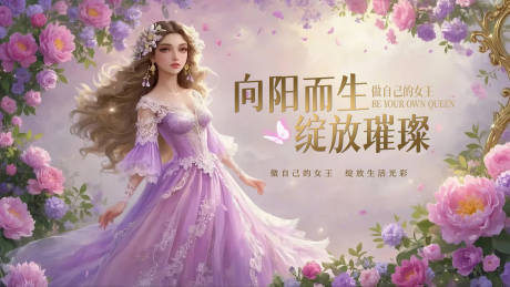 源文件下载【女神节背景板】编号：78710029202632050