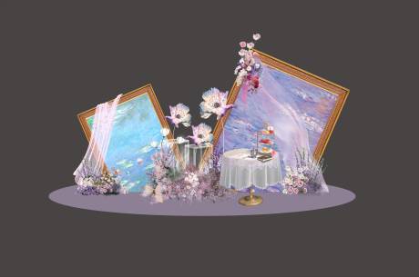 源文件下载【莫奈的花园】编号：51970029845465107
