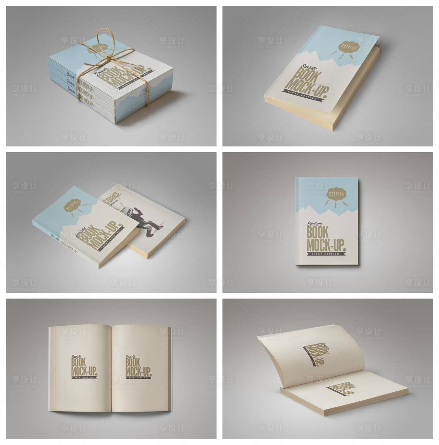 源文件下载【享设计】搜索编号：32740029363206810【书籍课本杂志样机】