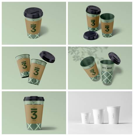 源文件下载【享设计】搜索编号：38590029425712086【奶茶咖啡品牌样机】