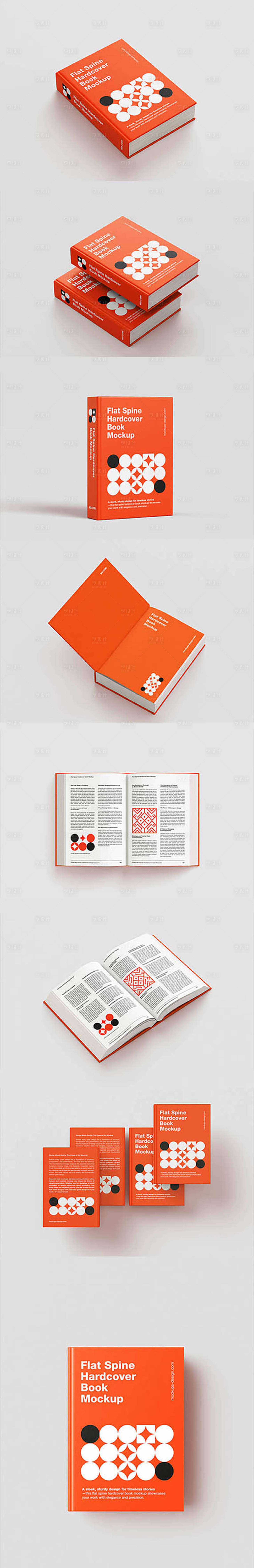 源文件下载【享设计】搜索编号：22650029706646663【A4精装书籍画册样机贴图】