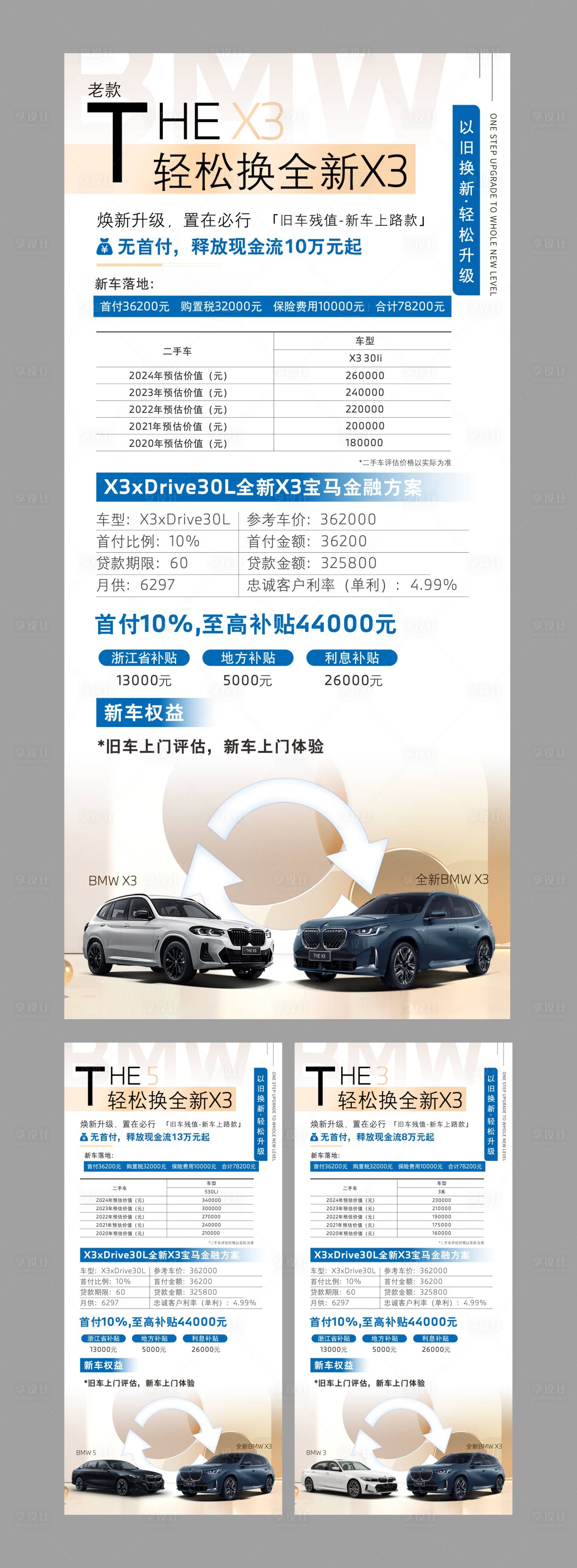 源文件下載【享設計】搜索編號：71140029756012499【汽車置換購車展架】