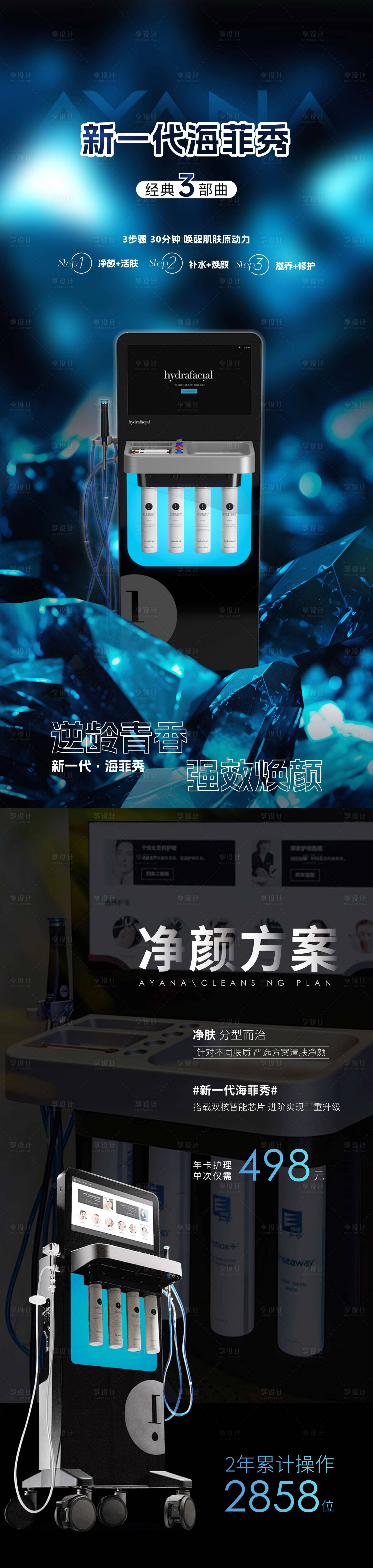 源文件下载【享设计】搜索编号：62880029625557996【医美产品仪器海报】