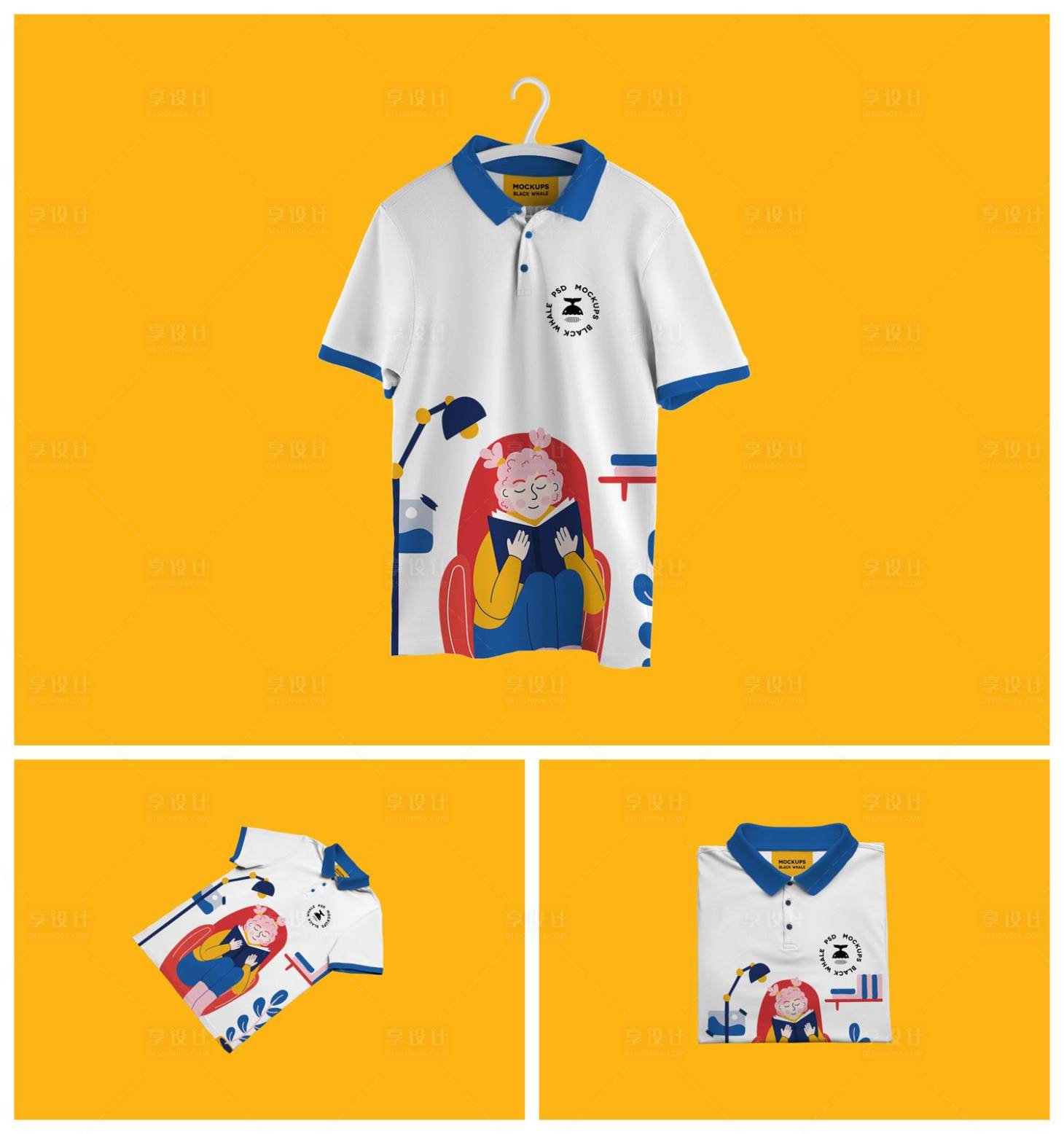 源文件下载【短袖服饰样机】编号：83940029324639504