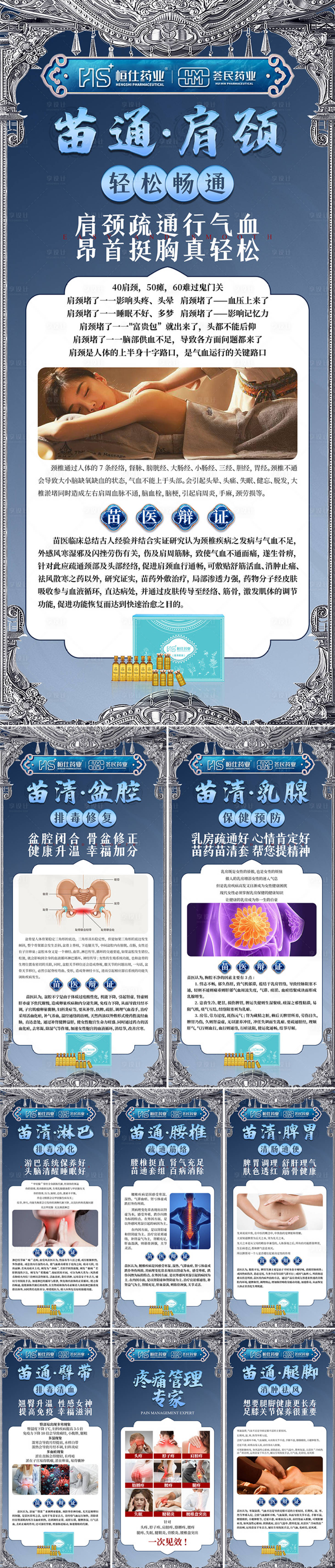 源文件下载【苗药私护科普系列海报海报】编号：95380029118652353