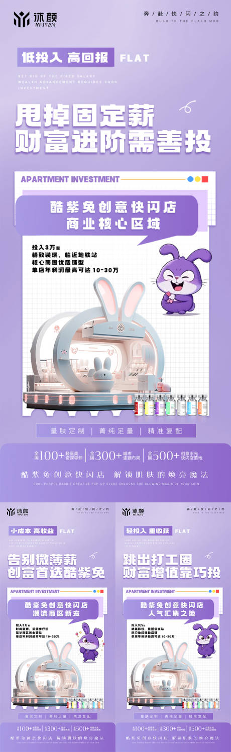 源文件下载【医美门店招商投资价值点海报】编号：94660029511415907