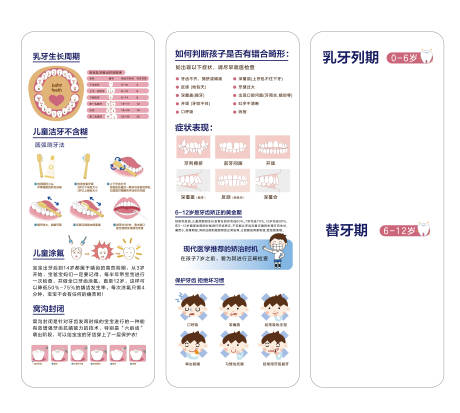 源文件下载【儿童口腔科普海报】编号：50490029508215452