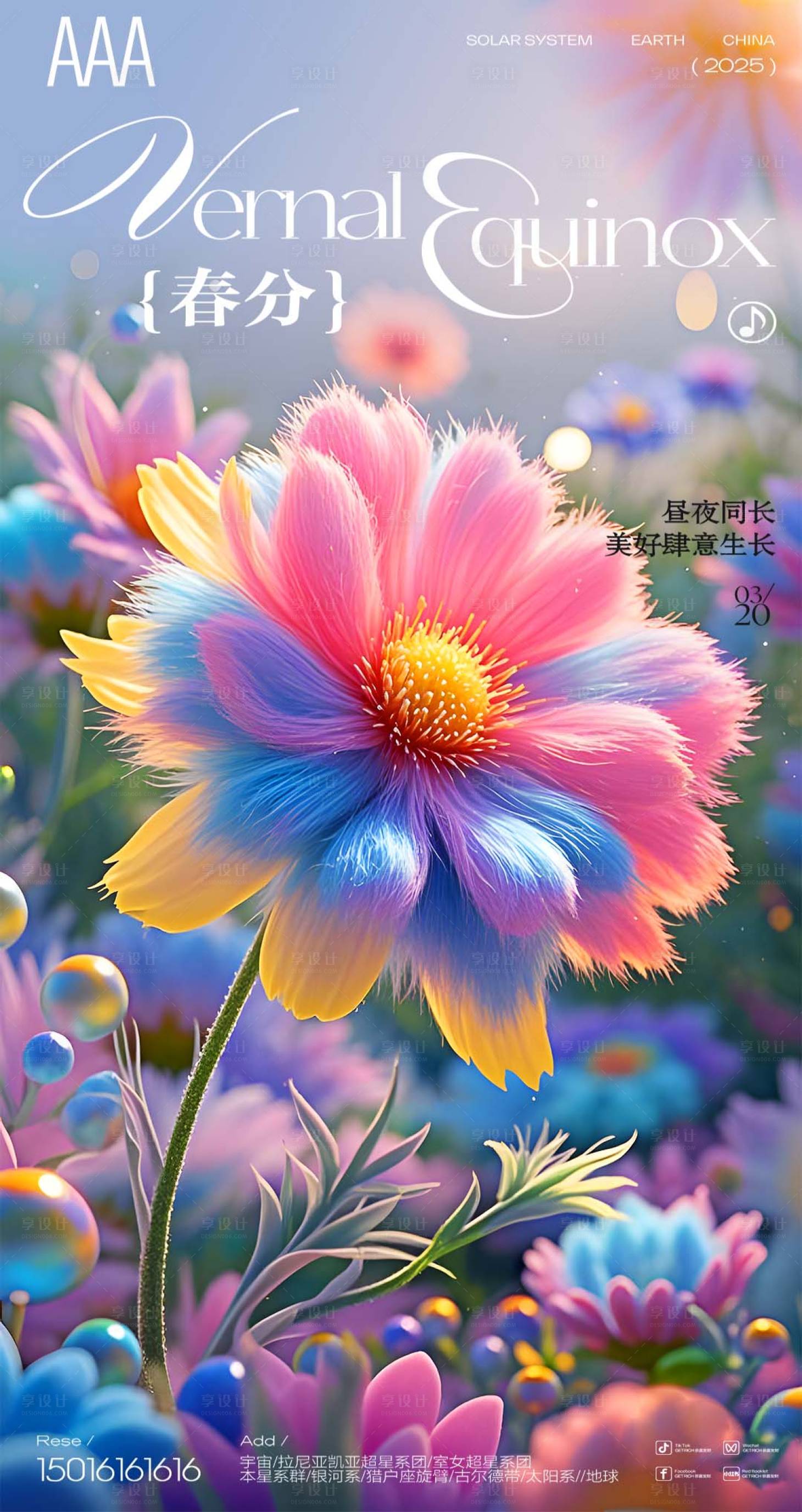 源文件下載【享設計】搜索編號：97100029255855962【春分節氣海報】