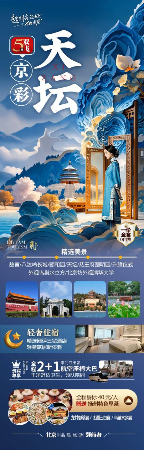 源文件下载【北京旅游海报】编号：55290029835747719