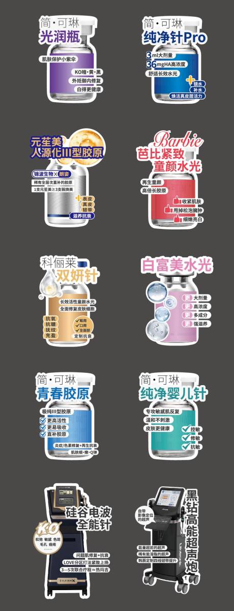源文件下载【医美产品立牌仪器立牌简可琳】编号：81710029403679681