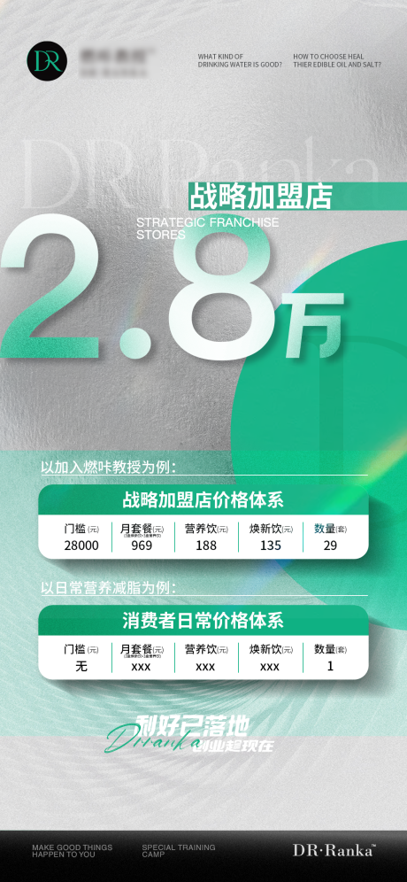 加盟价格