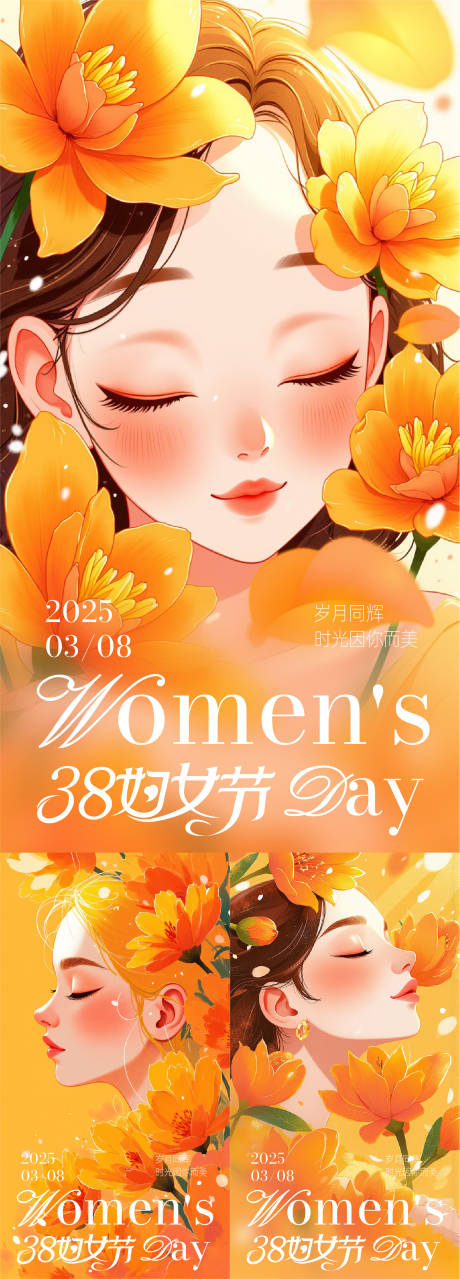 源文件下载【享设计】搜索编号：50710029155112481【妇女节海报】