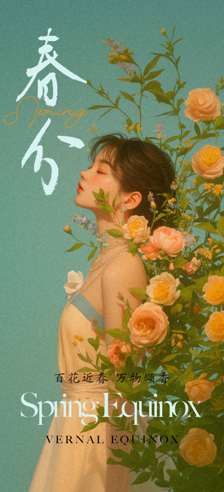 源文件下載【春分海報】編號：27670029276641251