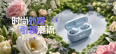 源文件下載【享設計】搜索編號：95610029485656962【耳機海報】